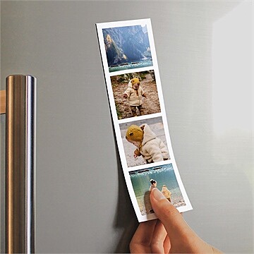 Tirage photo magnet format cabine - 9 tirages