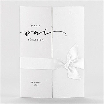 Carte 2 volets - portrait