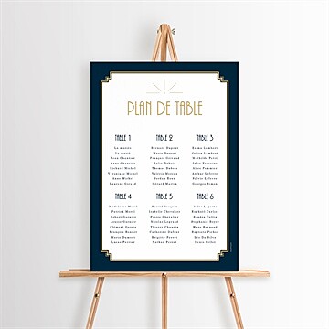 Plan de table mariage réf. N260530
