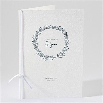 Livret de messe baptême réf. N491596