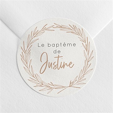 Sticker baptême réf. N3602466
