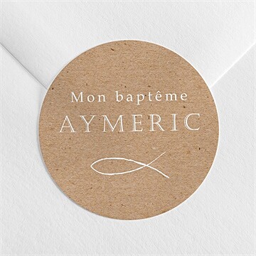 Sticker baptême réf. N3602467