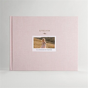 Livre d’or photo élégante