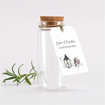 Mignonette mariage jolie devinette étiquette