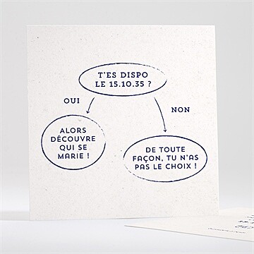 Save the Date mariage allez viens !