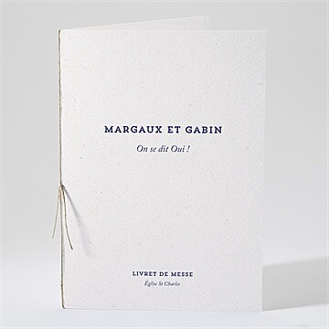 Livret de messe mariage allez viens !