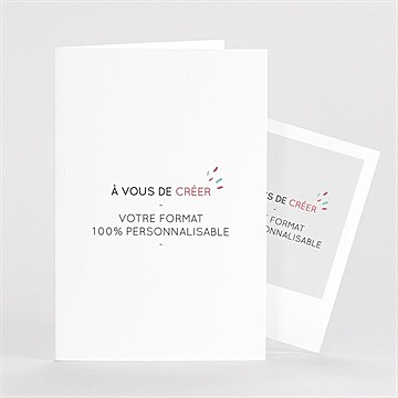 Remerciement mariage a vous de créer 100% plié duo