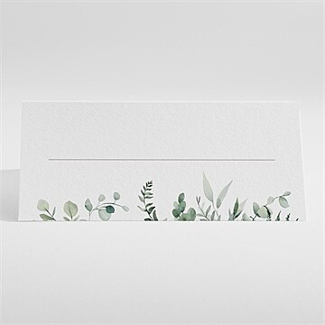 Marque-place mariage amour elegant - Dos du marque-place