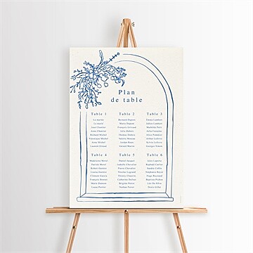 Plan de table mariage réf. N260542