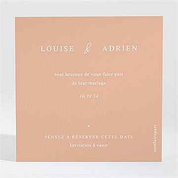 Save the Date mariage réf. N3002222