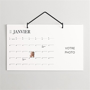 Calendrier détachable création libre