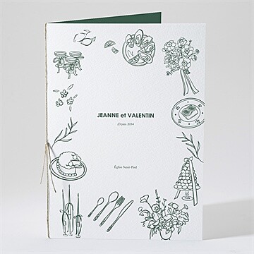 Livret de messe mariage réf. N491609