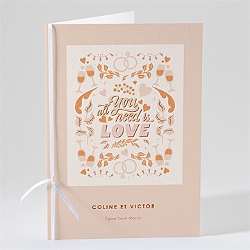 Livret de messe mariage réf. N491611