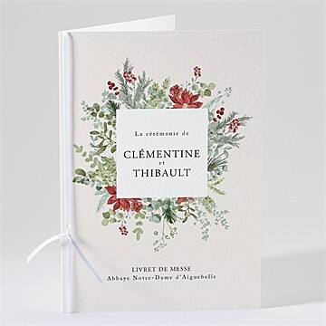 Livret de messe mariage réf. N491612