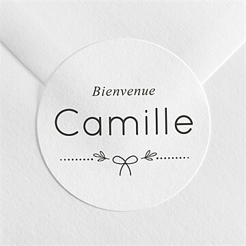 Sticker naissance réf. N3602485