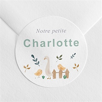 Sticker naissance réf. N3602486