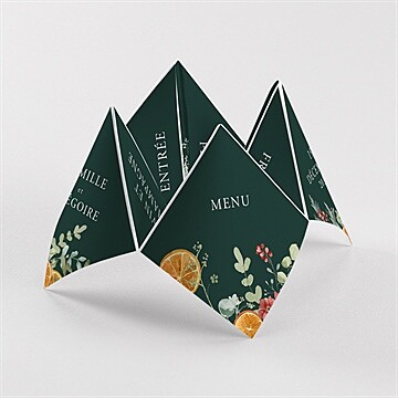 Menu mariage réf. N330178