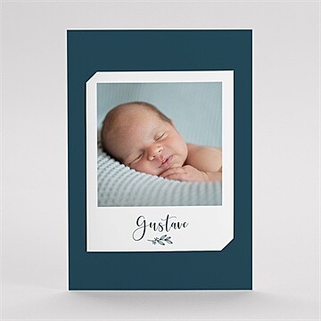 Remerciement naissance jolie touche duo