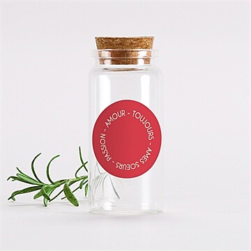 Mignonette mariage orange et fuchsia