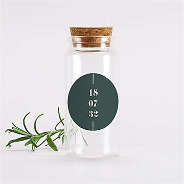Mignonette mariage vert sauge