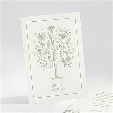 Carte recto-verso - portrait