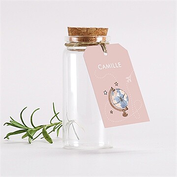 Mignonette baptême joli passeport bapteme