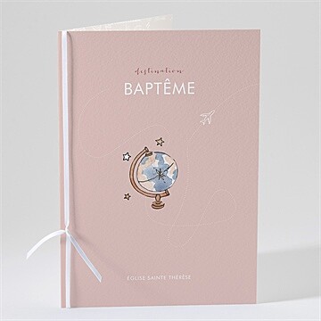 Livret de messe baptême joli passeport bapteme