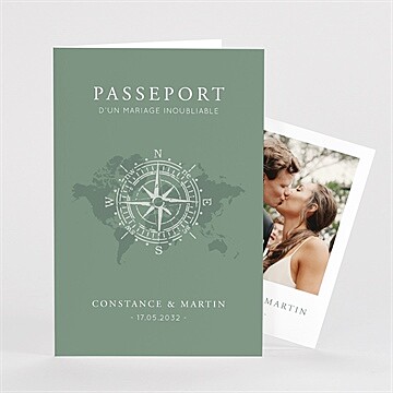 Remerciement mariage passeport tropical