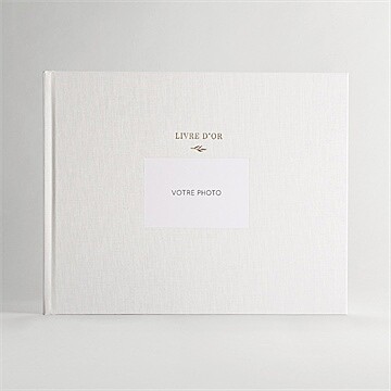 Livre d’or personnalisable vierge