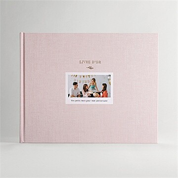 Livre d’or anniversaire original