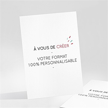 Carte de voeux professionnel carte portrait