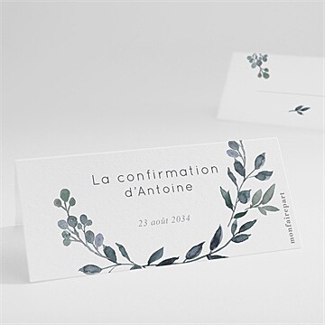 Marque-place confirmation promesse de foi