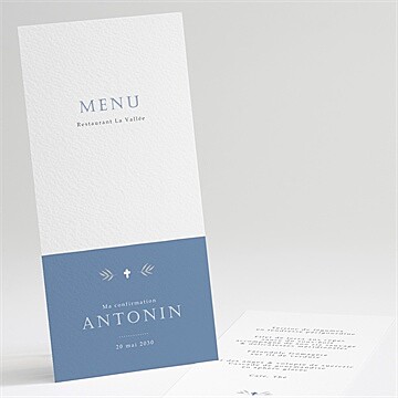 Menu confirmation grandeur