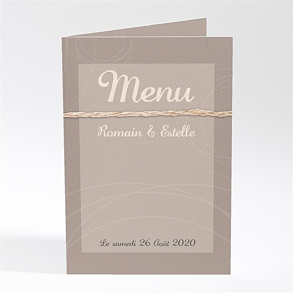 Menu mariage le Duo réf.N401186