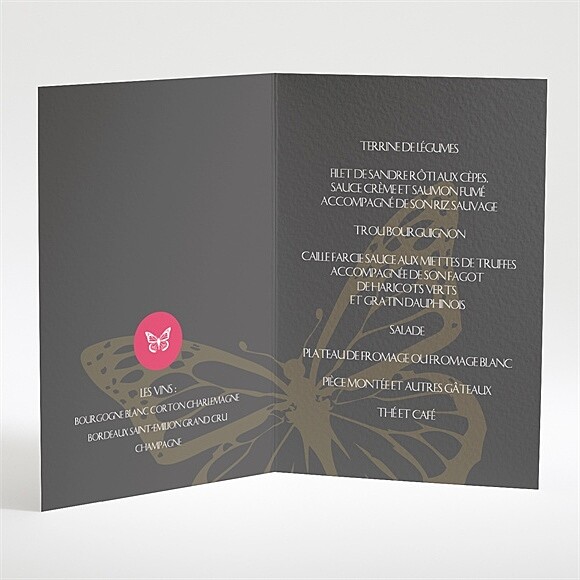 Intérieur du menu