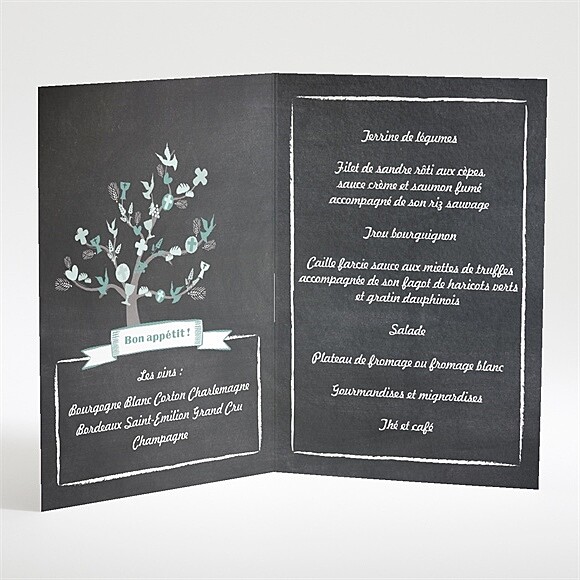 Intérieur du menu