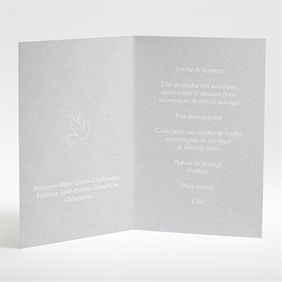 Intérieur du menu
