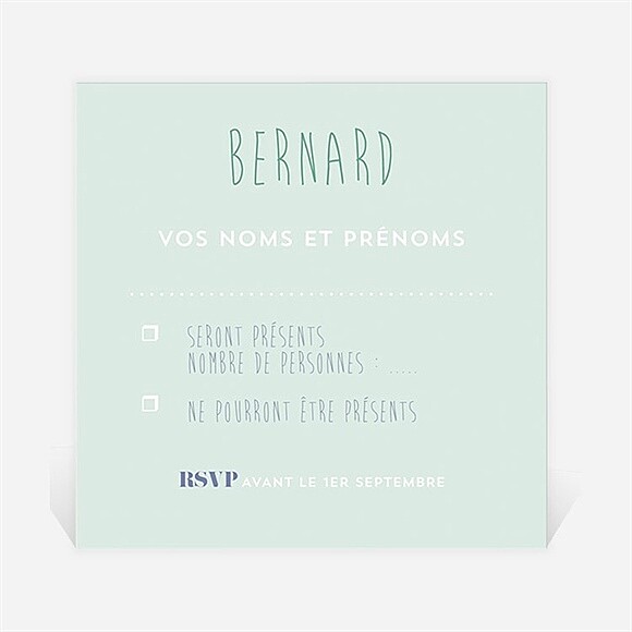 Carton réponse départ à la retraite L'heure a sonné... réf.N3001191