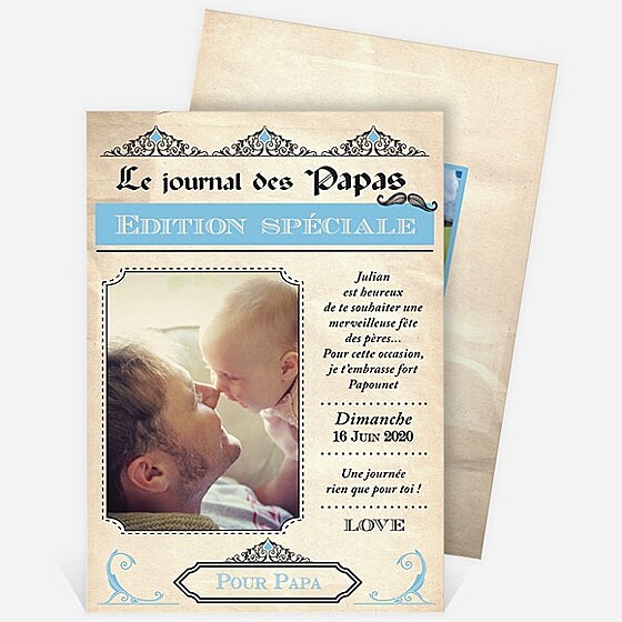 Carte fête des pères carte fête des pères