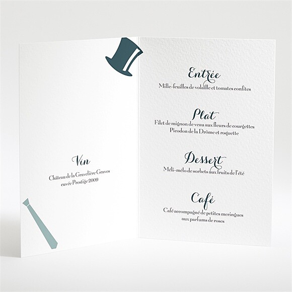 Intérieur du menu