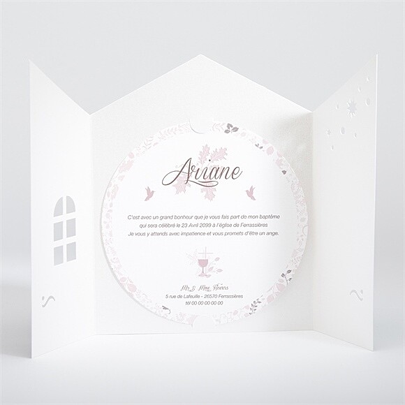 Intérieur de la pochette