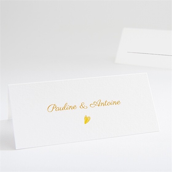 Marque-place mariage connivence