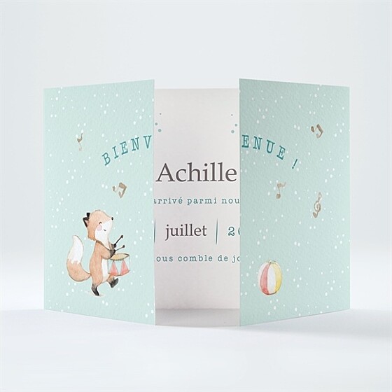 Faire-part naissance ma jolie fanfare