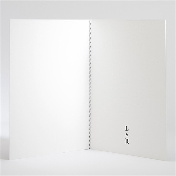 Intérieur du faire-part