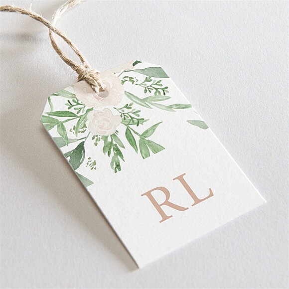 Etiquette mariage Branches printanières réf.N29127
