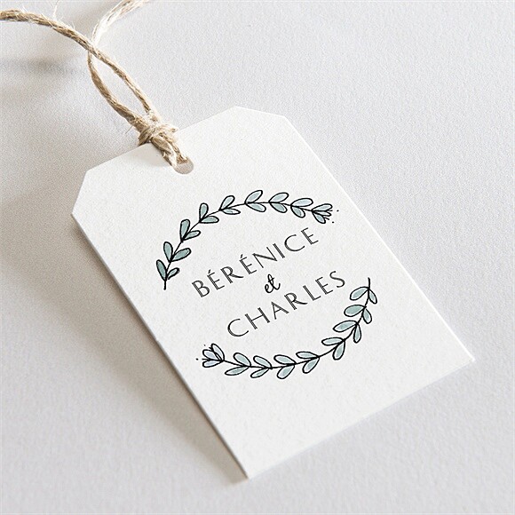 Etiquette mariage Avec programme réf.N29139