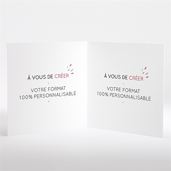 Intérieur du faire-part