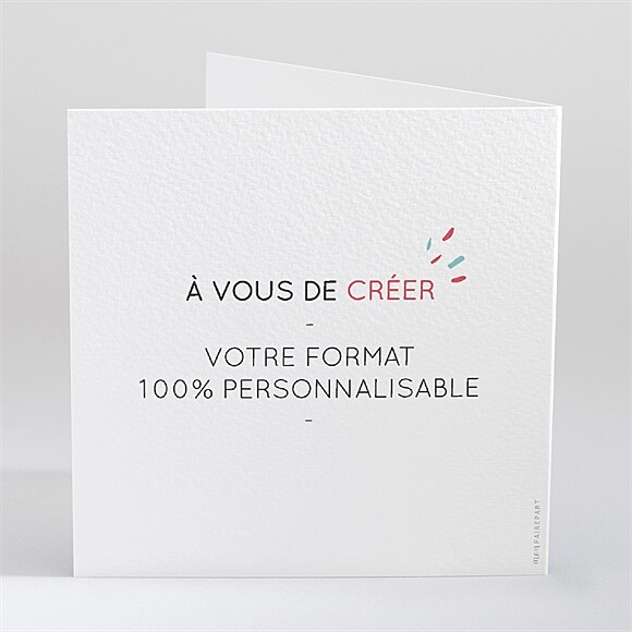 Dos du faire-part