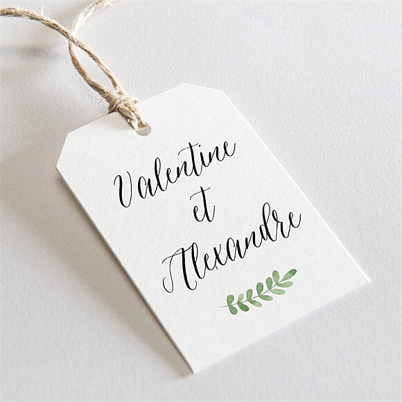 Etiquette mariage Fraicheur d'été réf.N29152