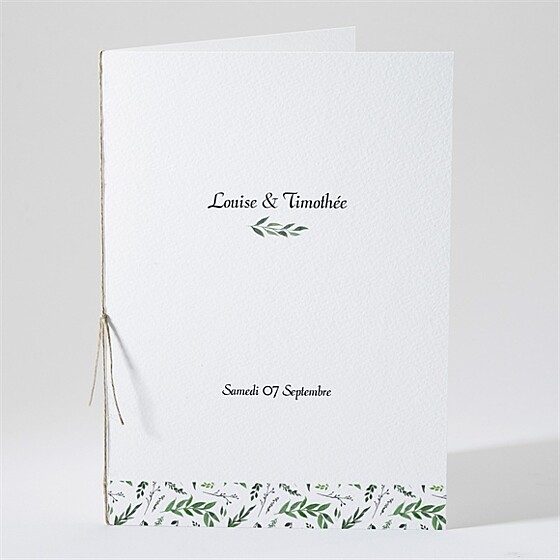 Livret de messe mariage evidence